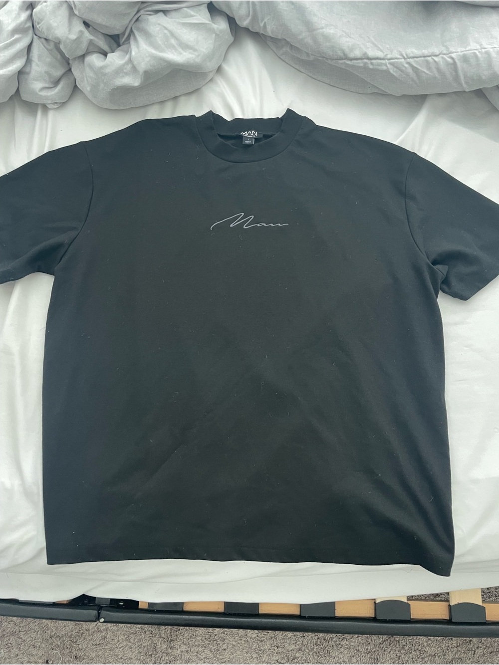 BooHooMan Crewneck T-Shirt - Black